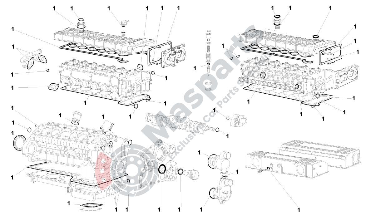 11-CYLINDER HEAD parts diagram