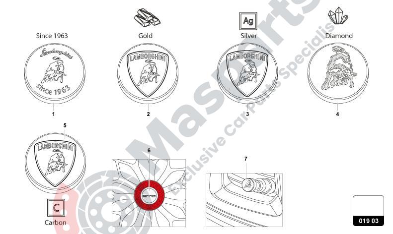 019-EXTERIOR parts diagram