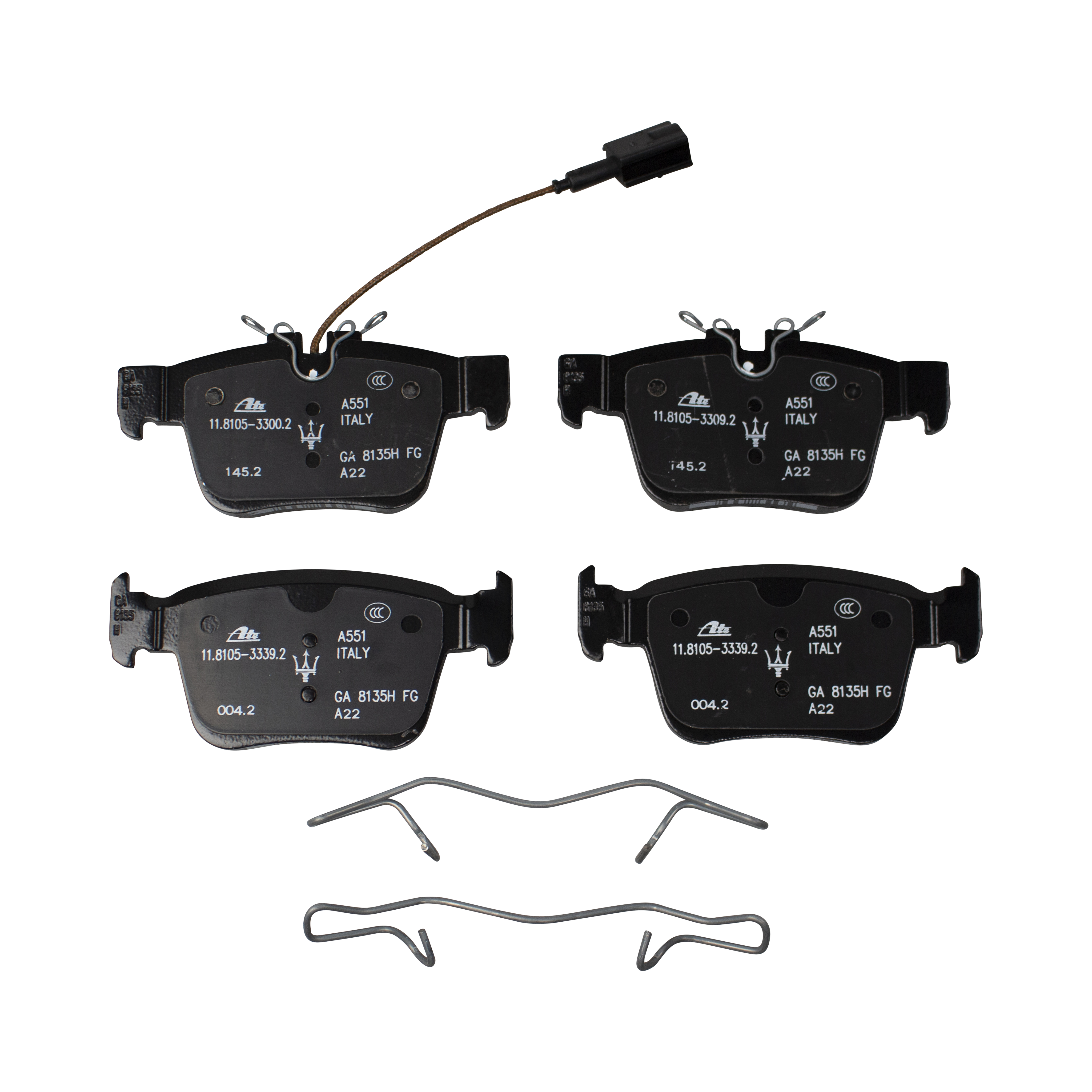 Maserati Rear Brake Pads Kit  673012302