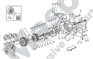 02.11-FRICTION DISCS AND HOUSING FOR F1 GEARBOX