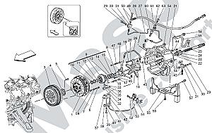 M2.11-FRICTION DISCS AND HOUSING FOR F1 GEARBOX