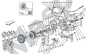 M2.11-FRICTION DISCS AND HOUSING FOR F1 GEARBOX