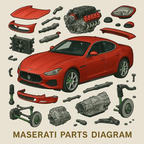 Maserati Diagrams Now Live on Masparts: Find the Right Part Faster Than Ever!
