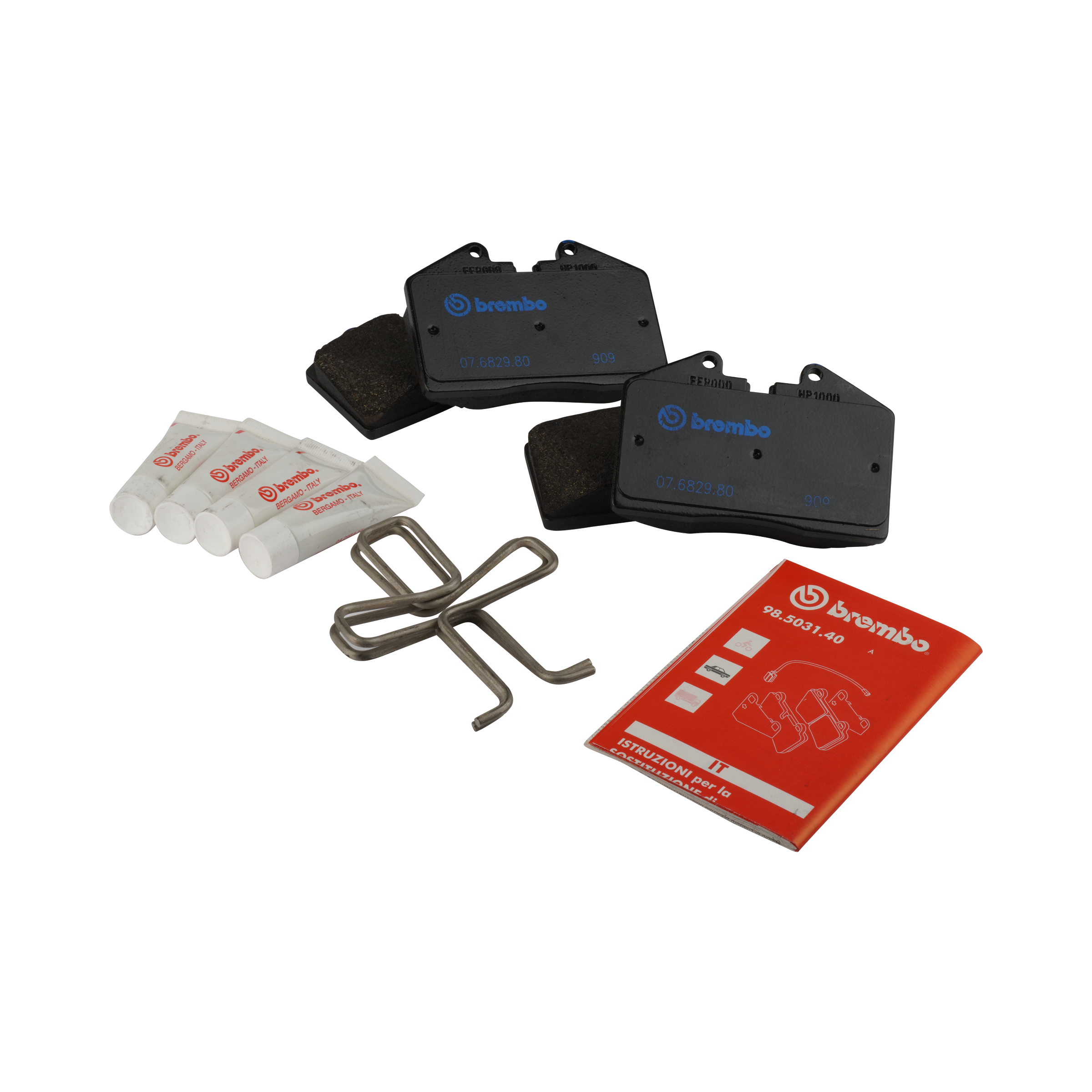 Maserati Rear Brakes Pad Kit Hp1000-F 673010317