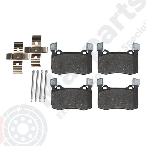 Maserati Rear Brake Pads Kit M15X 44B 673012381