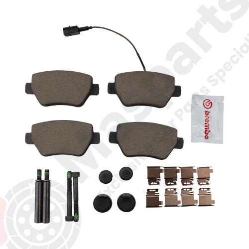 Maserati Rear Brake Pads Kit (Diestso 673012043