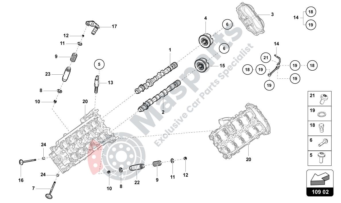 109-TIMING SYSTEM parts diagram