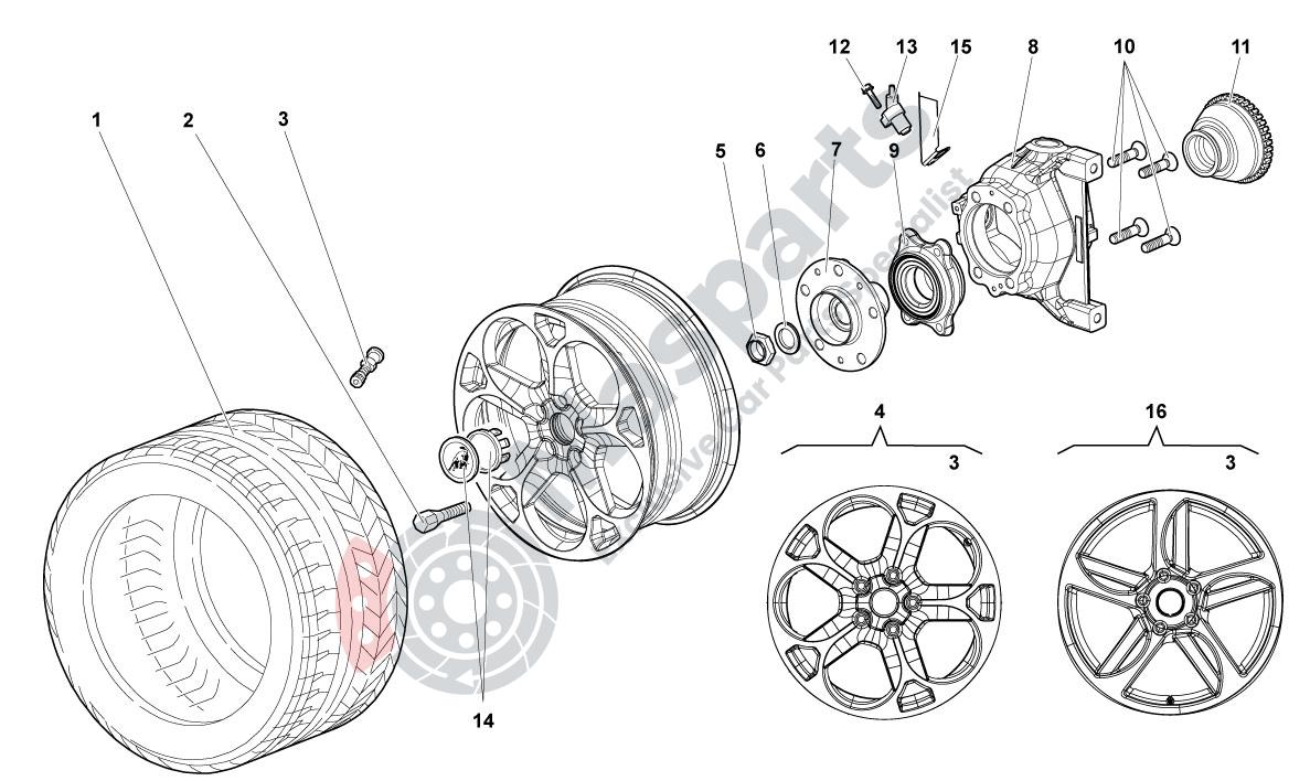 51-FRONT SUSPENSION parts diagram