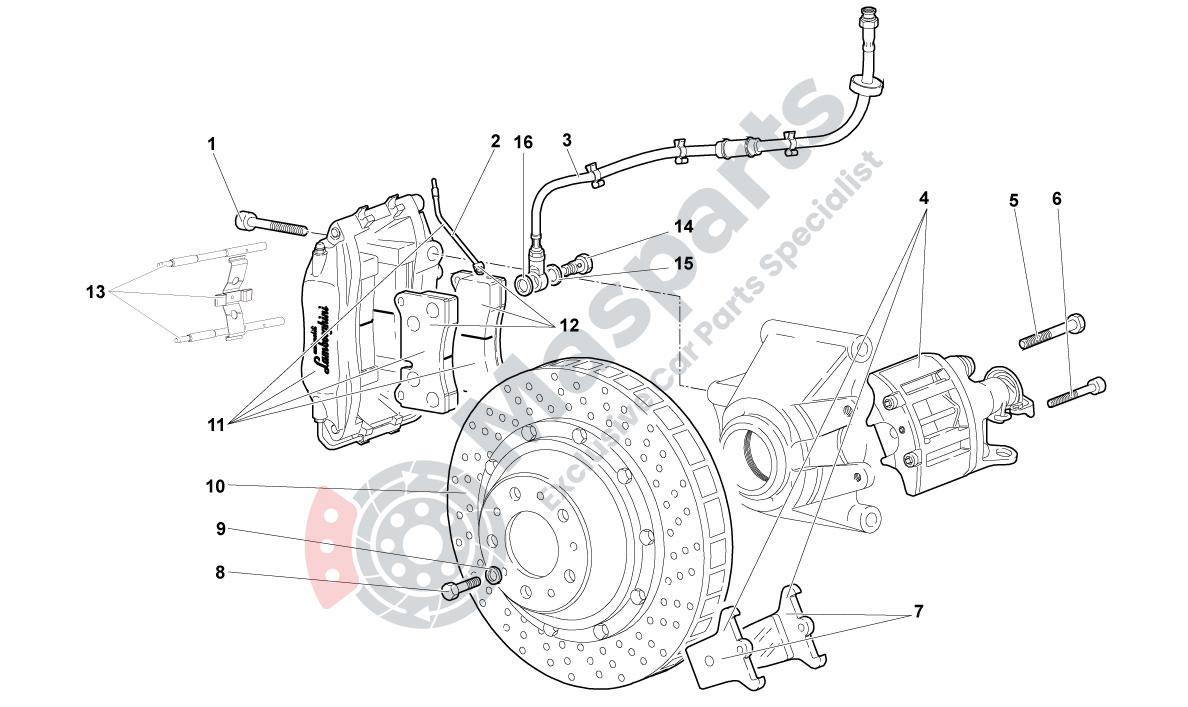 32-BRAKES parts diagram