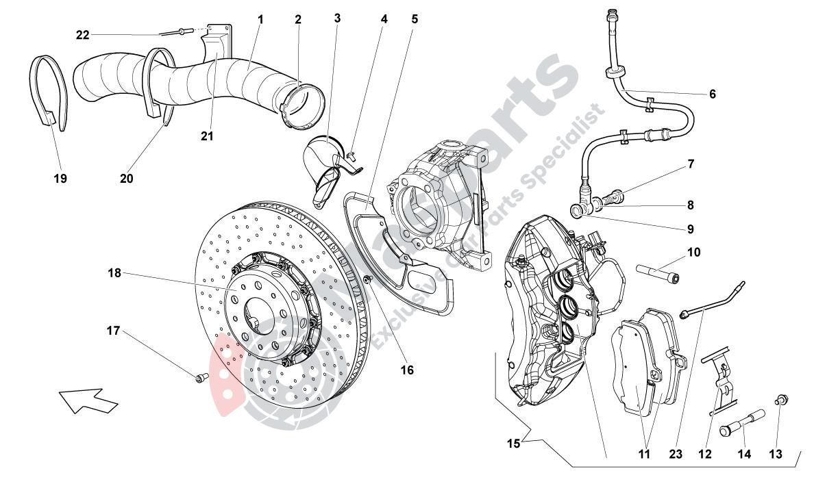 615-BRAKES DISCS parts diagram